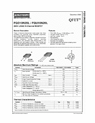 DataSheet FQD10N20L pdf